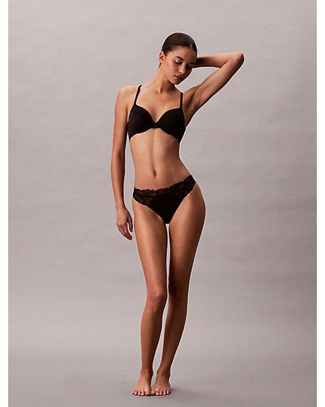 Calvin Klein String in het Black