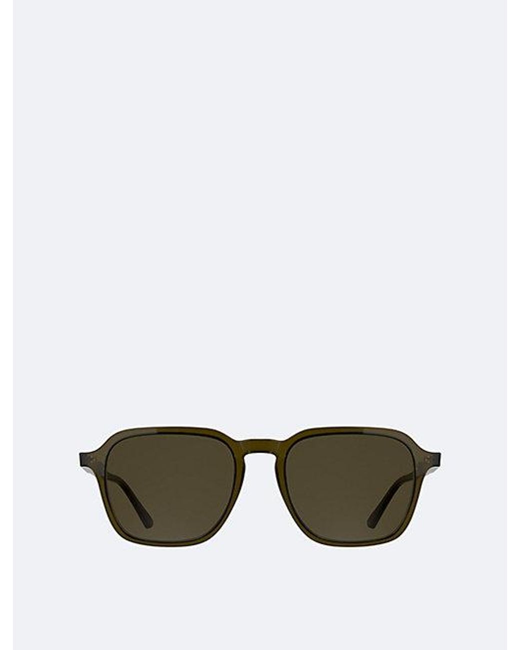 Calvin Klein Green Modified Rectangle Sunglasses for men
