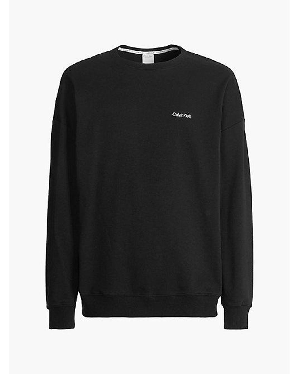 Calvin Klein Blue Lounge Sweatshirt Modern Cotton for men