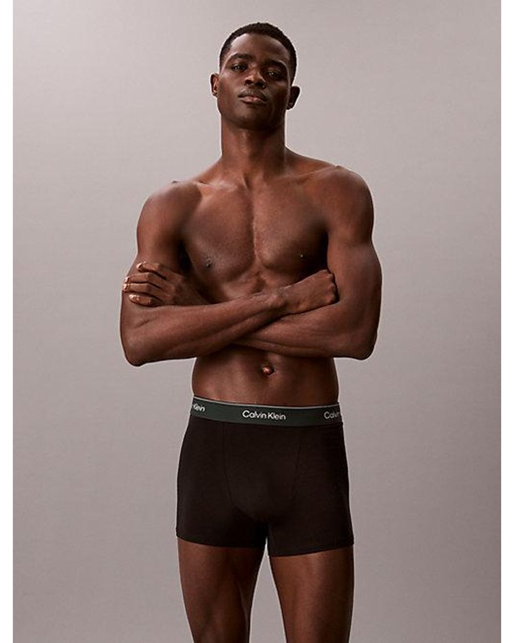 Calvin Klein Multicolor 3 Pack Relaxed Trunks for men
