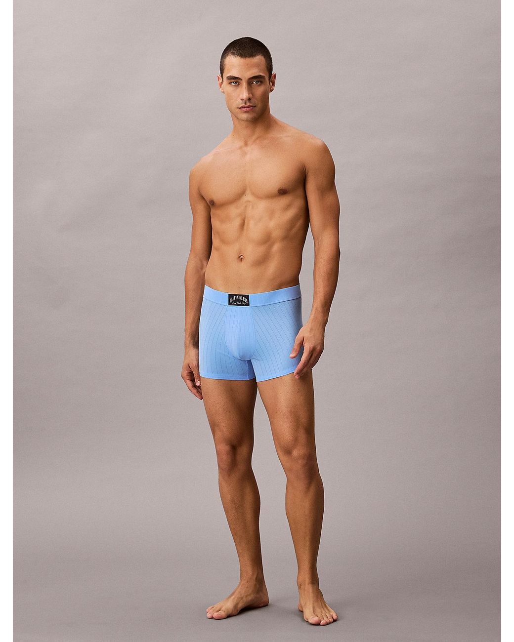 Boxers Courts Calvin Klein pour homme en coloris Blue