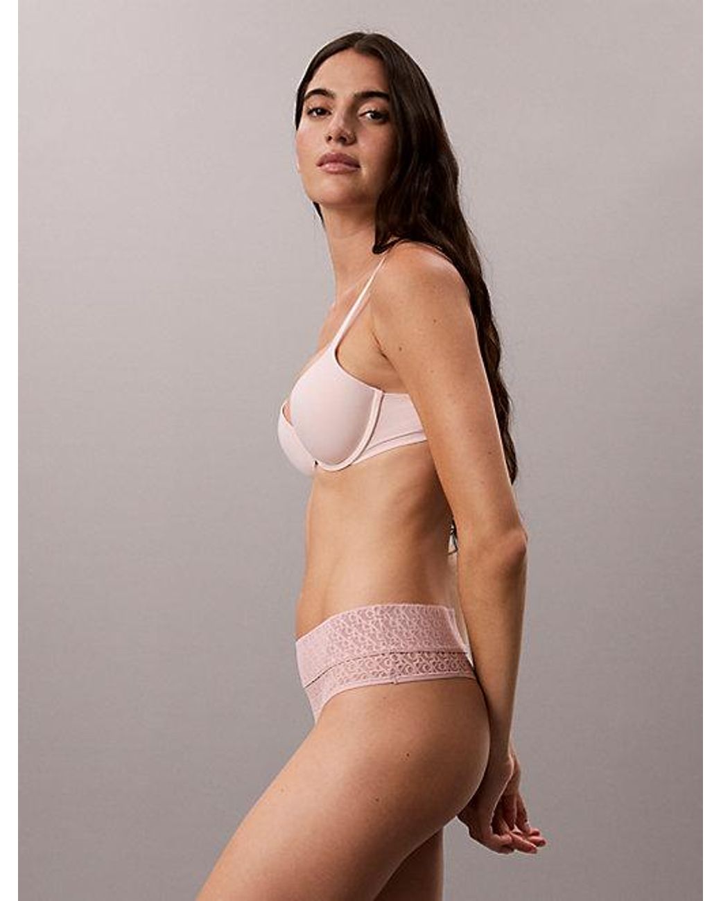 Calvin Klein Multicolor Brazilian Briefs Icon Logo Lace