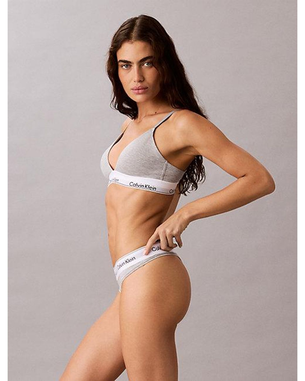Calvin Klein String in het Brown
