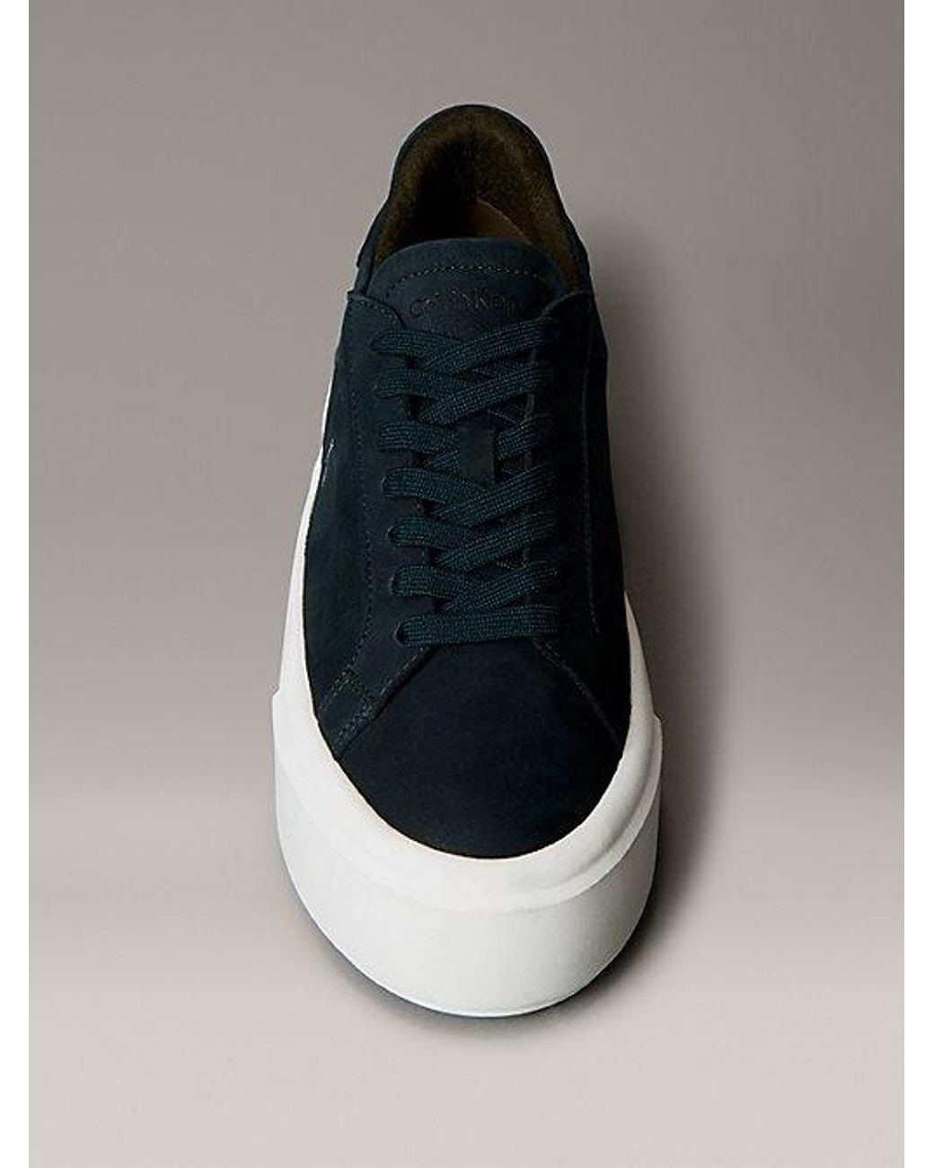 Calvin Klein Multicolor Leather Warm Winter Platform Trainers