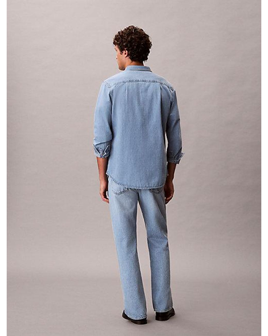 Calvin Klein Blue Jeans Bootcut Jeans for men