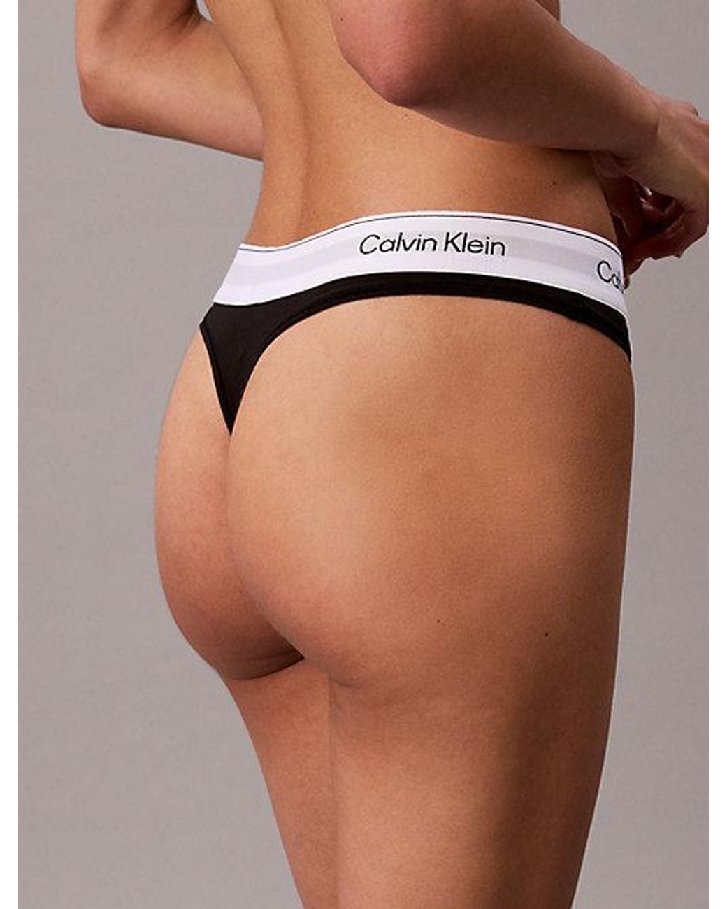 Calvin Klein Multicolor Thong Icon Cotton Modal
