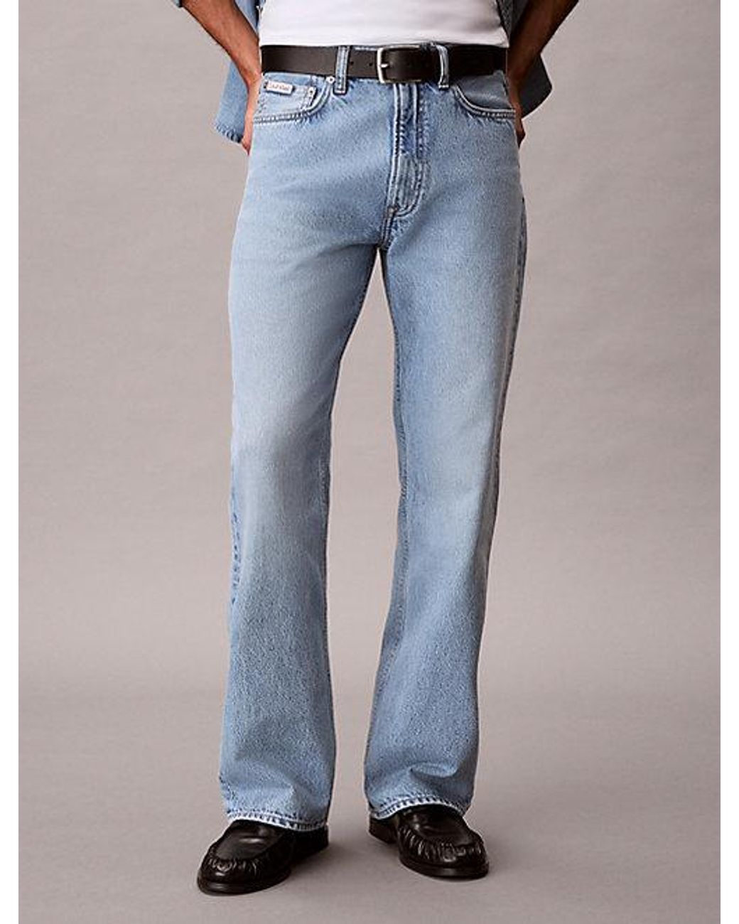 Calvin Klein Blue Jeans Bootcut Jeans for men