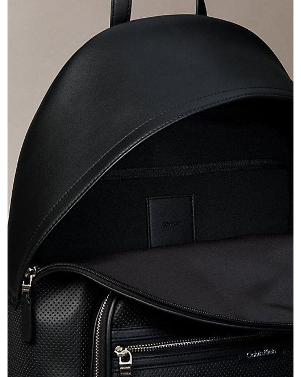 Calvin Klein Gray Travel Trolley Backpack for men