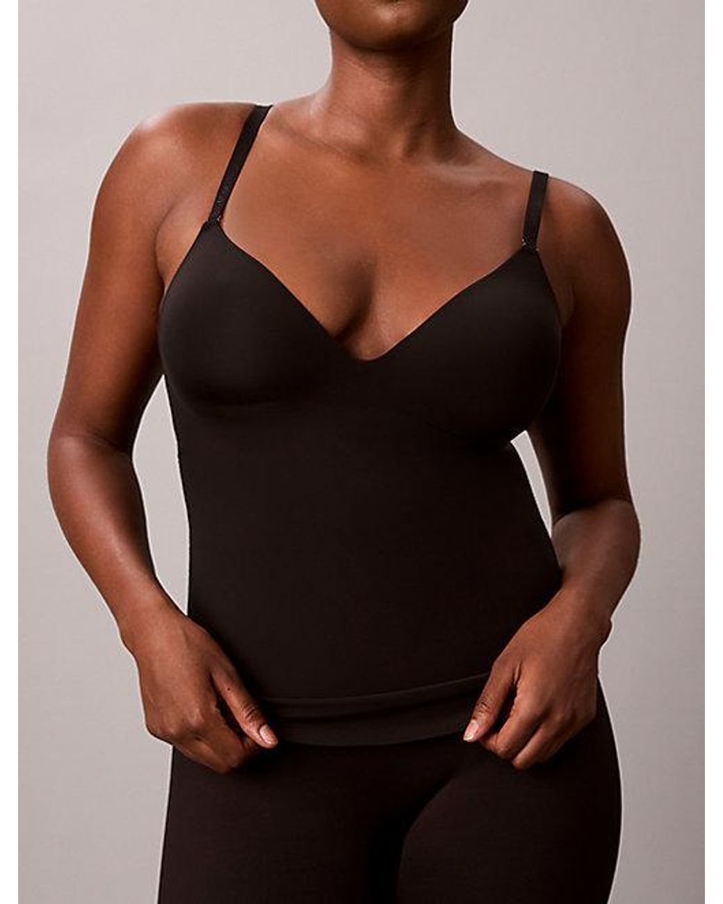 Calvin Klein Black Shapewear Cami Top Perfectly Fit Shapewear