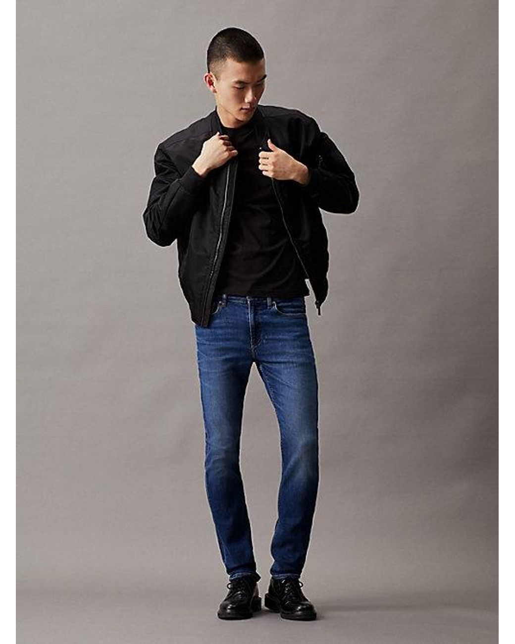 Calvin Klein Blue Jeans Slim Tapered Jeans for men