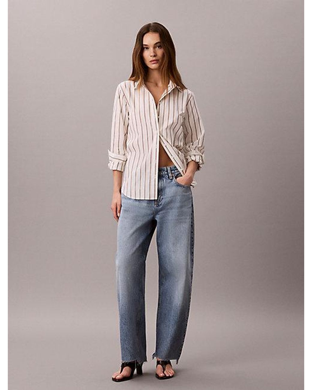 Calvin Klein Multicolor Jeans Relaxed Barrel Jeans