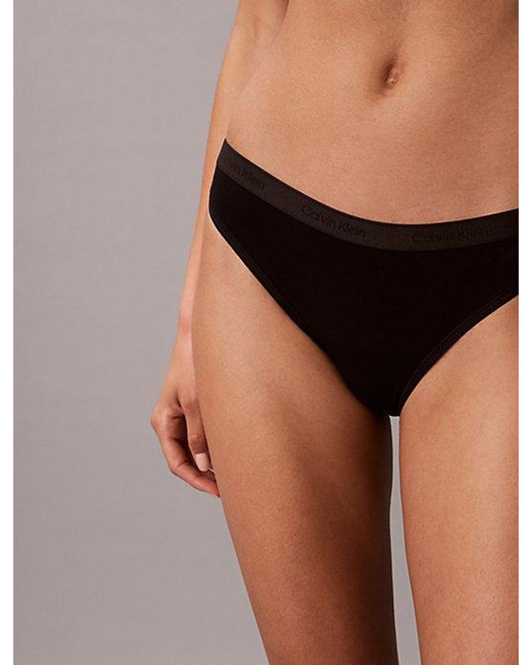 Calvin Klein Red 5 Pack Bikini Briefs Icon Logo