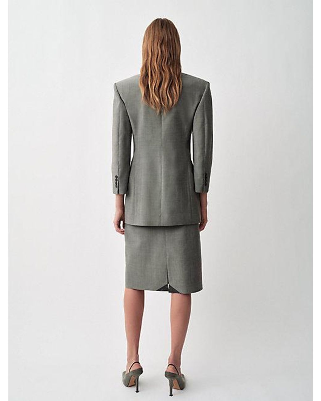 Calvin Klein Luna Kokerrok in het Gray