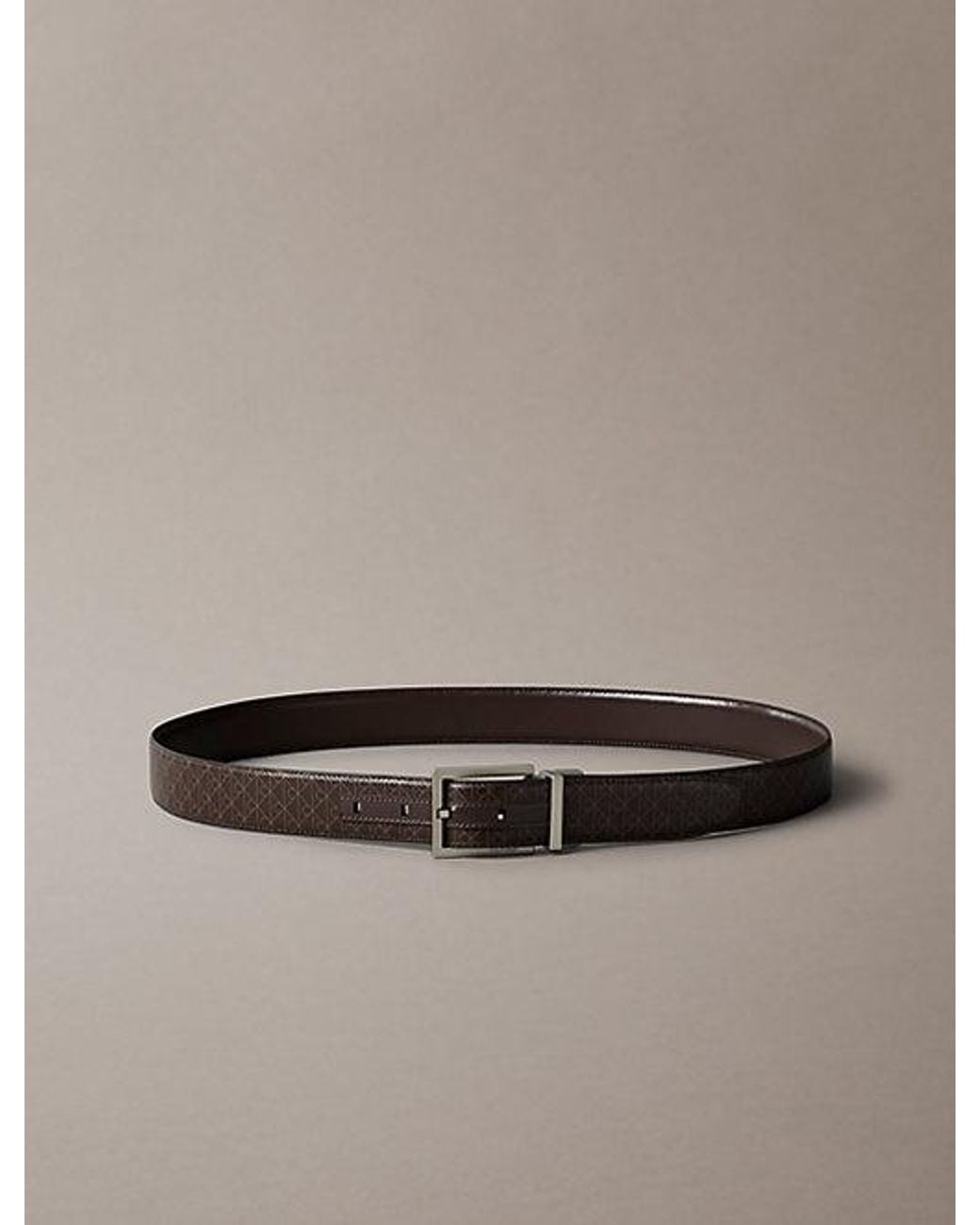 Calvin Klein Multicolor Reversible Emblem Logo Belt for men