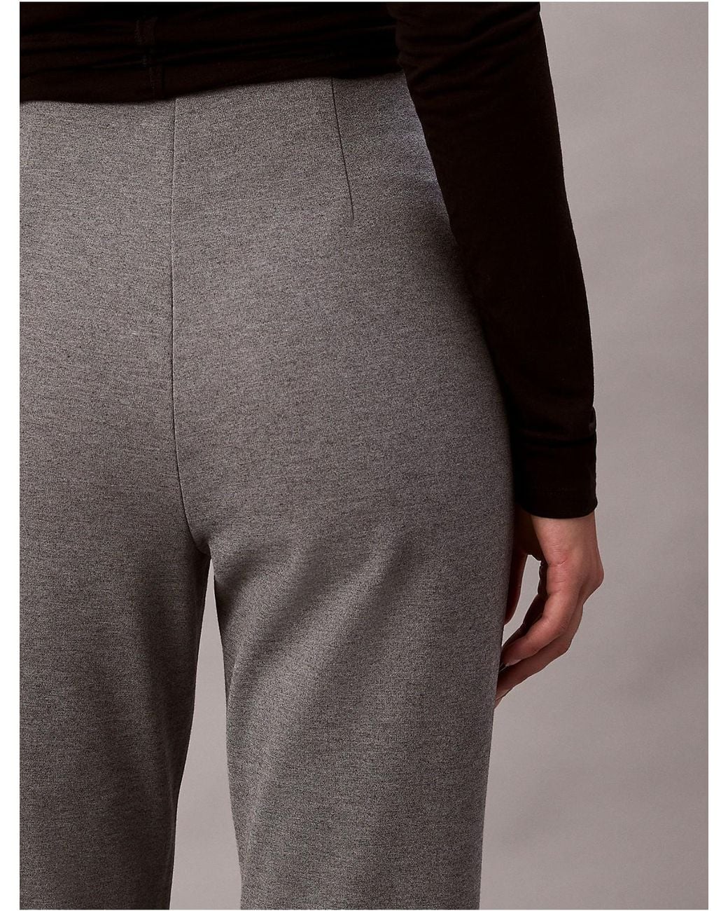 Calvin Klein Multicolor Ponte Slim Flared Pants