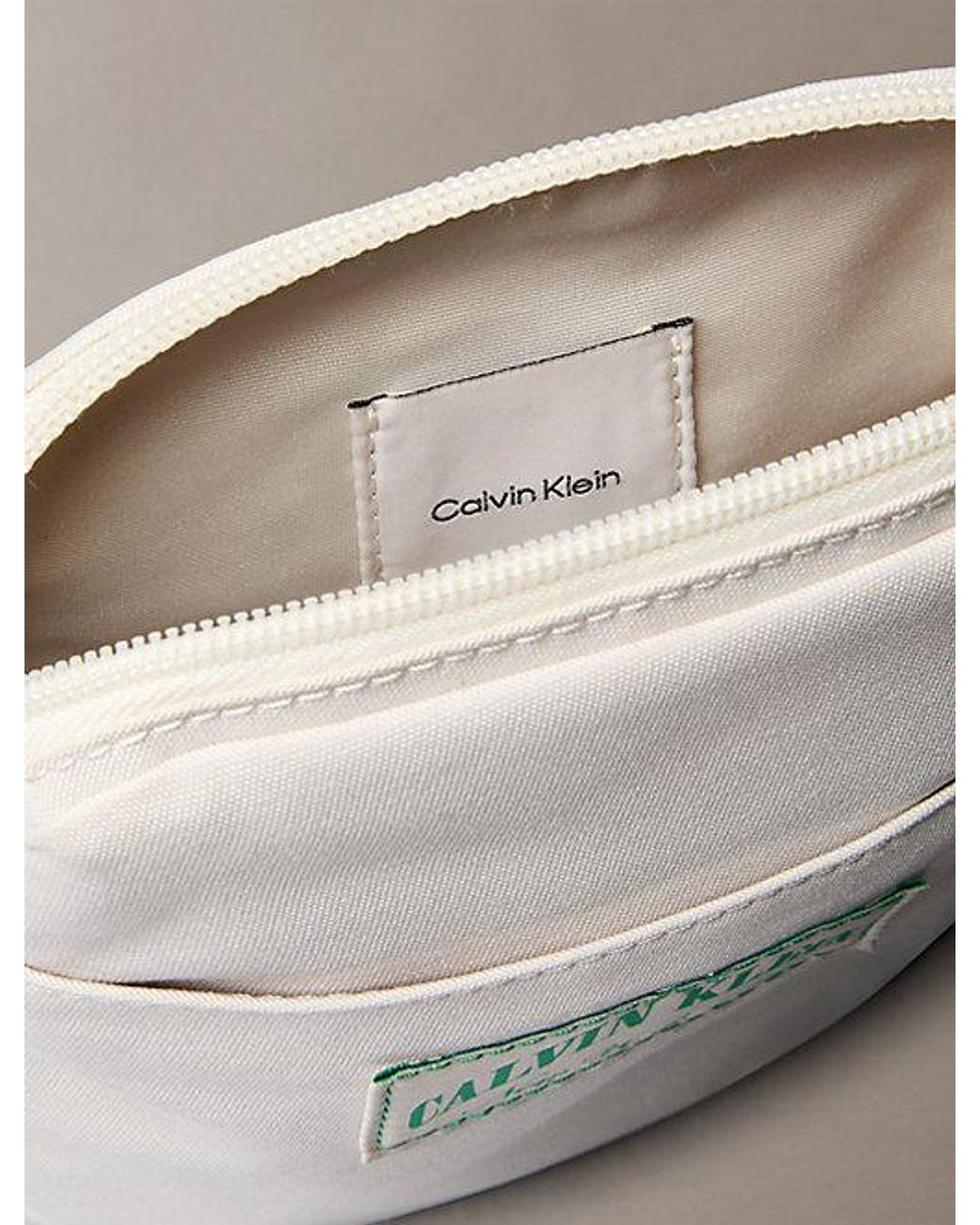 Calvin Klein Natural Heritage Crest Logo Reporter Bag for men