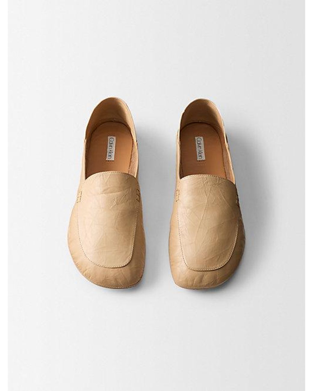 Calvin Klein White Vela Loafer