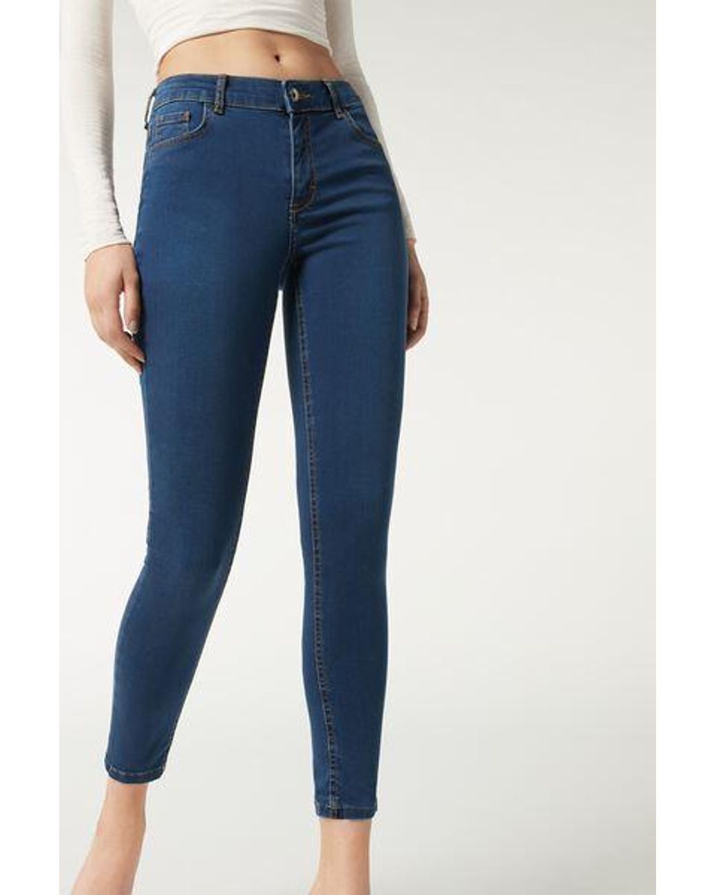 Suede Effect Leggings - Calzedonia