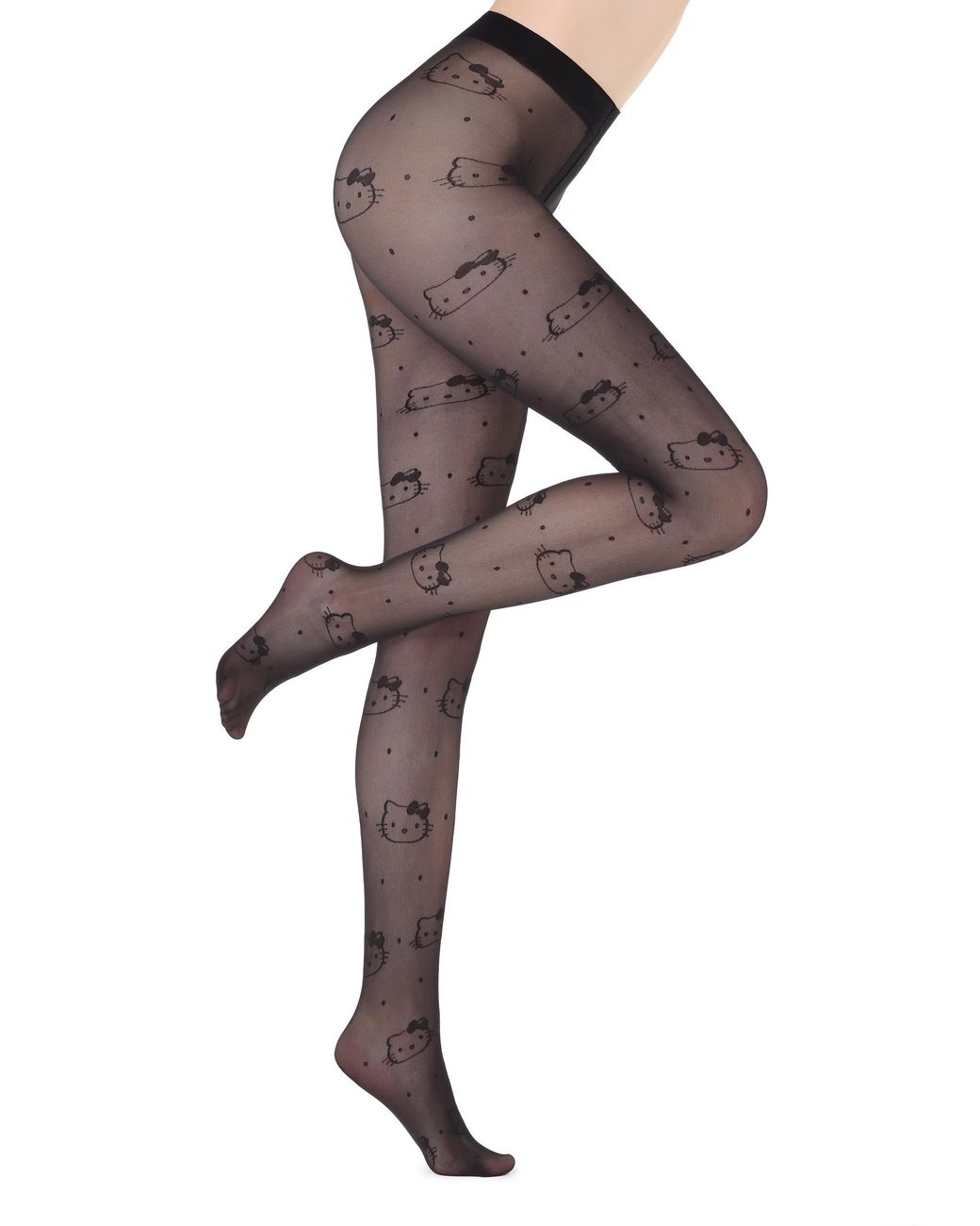 Calzedonia Polkadot Hello Kitty Tights 