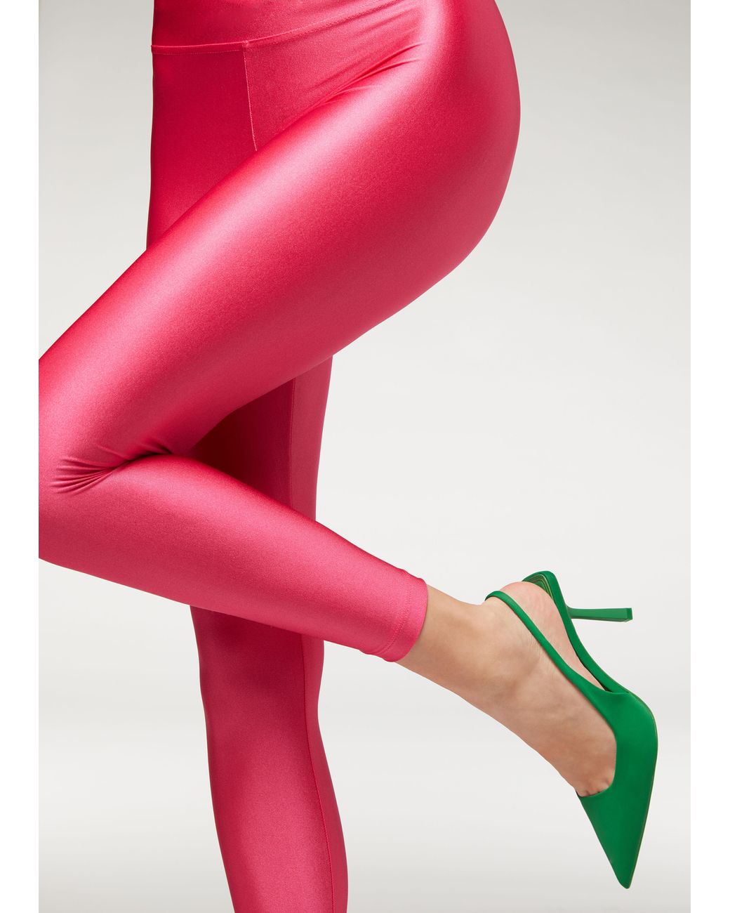 Super Shiny Leggings Calzedonia en coloris Rose | Lyst