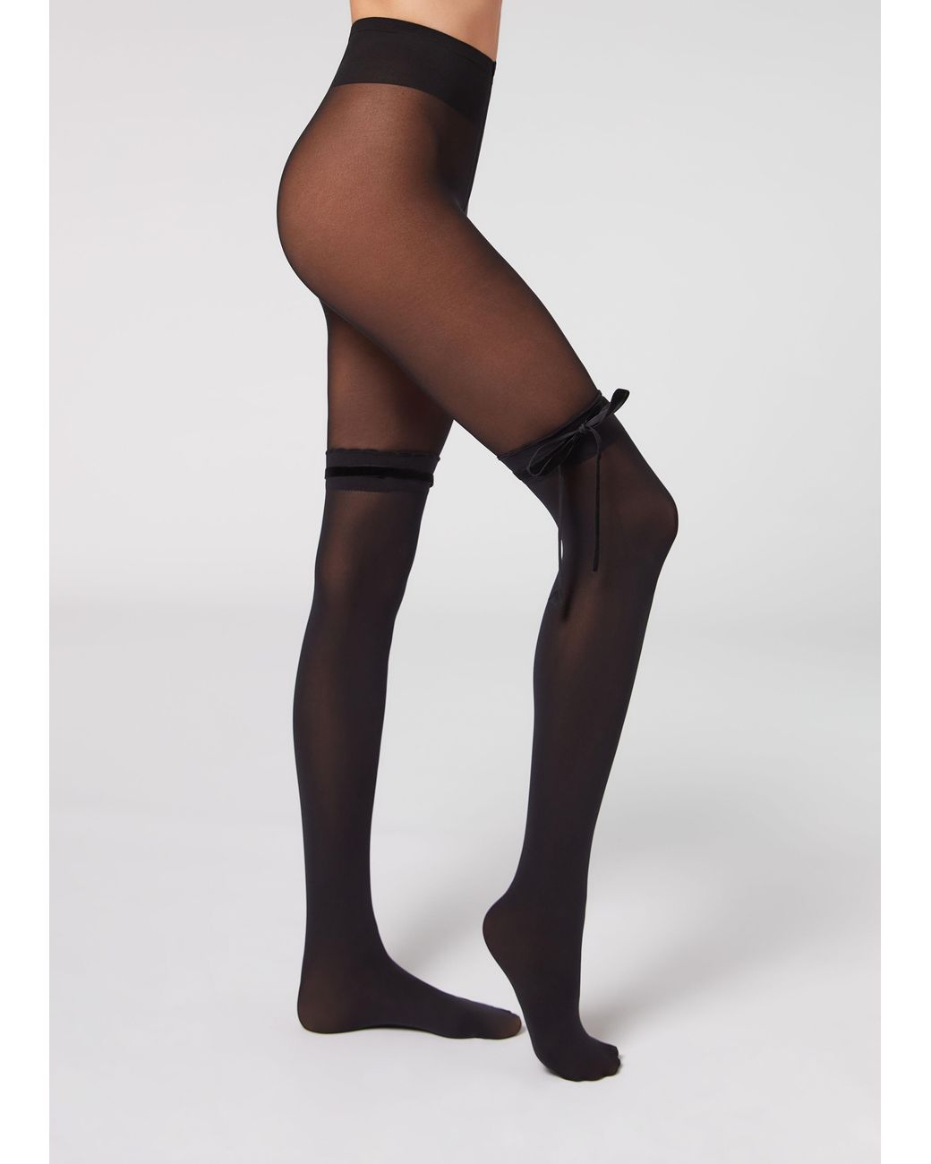 Ultra Opaque Thermal Over-the-Knee Stockings - Calzedonia