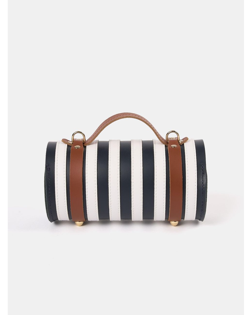 Cambridge Satchel Company White The Micro-Wide Bowls Bag