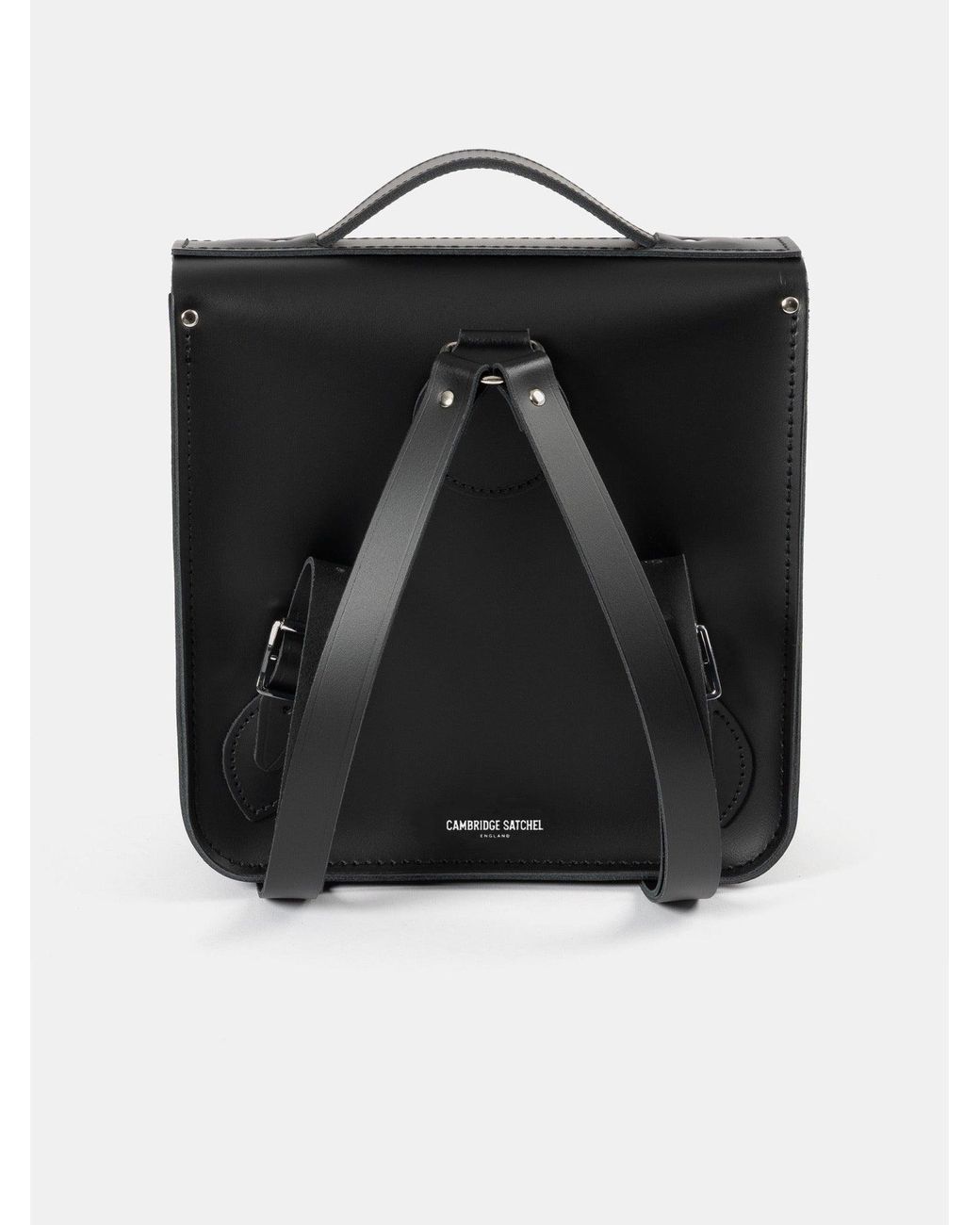 Cambridge Satchel Company Black The Small Portrait Backpack