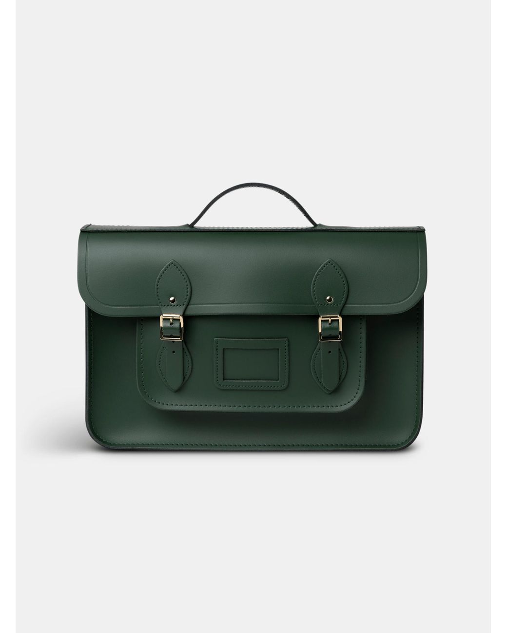 Cambridge Satchel Company Green The 15 Inch Batchel
