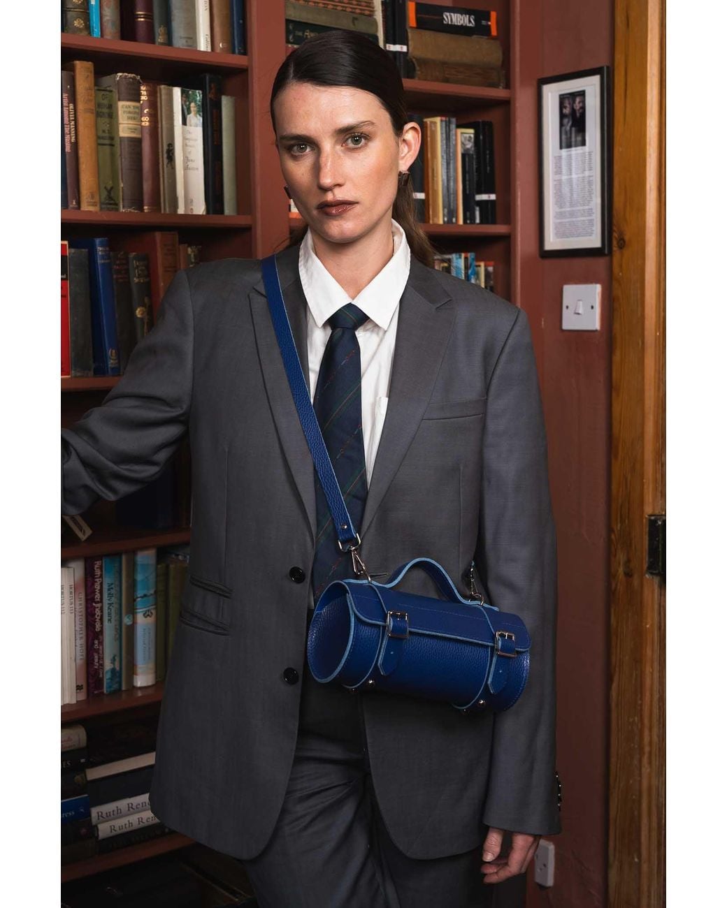 Cambridge Satchel Company Blue The Mini Bowls Bag