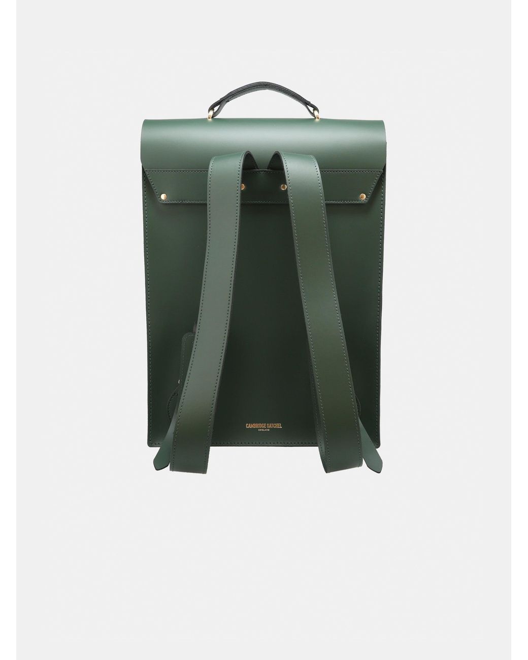 Cambridge Satchel Company Green The Flâneur Backpack