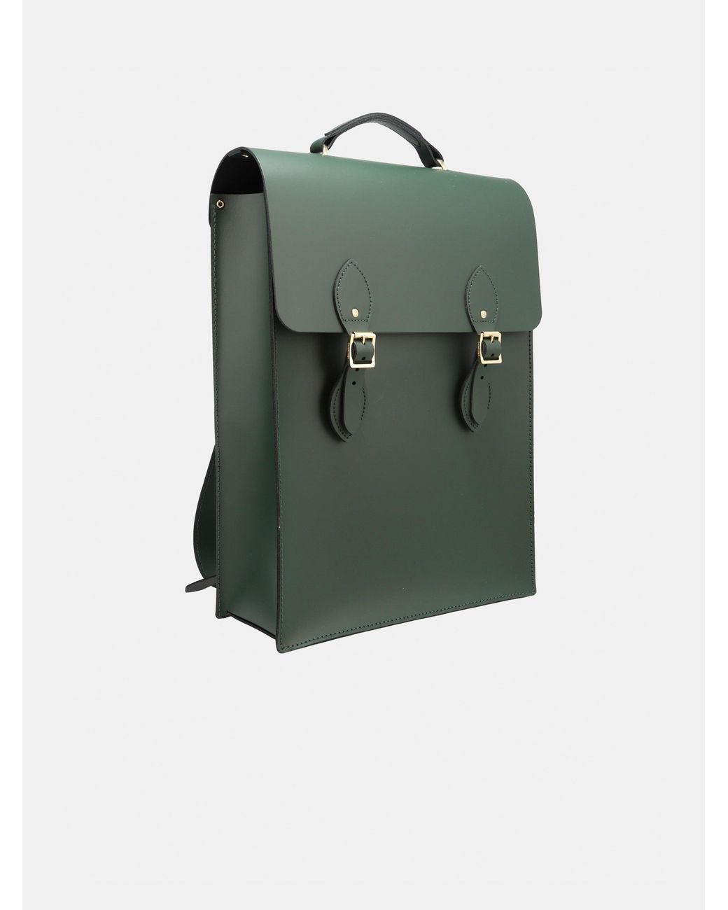 Cambridge Satchel Company Green The Flâneur Backpack