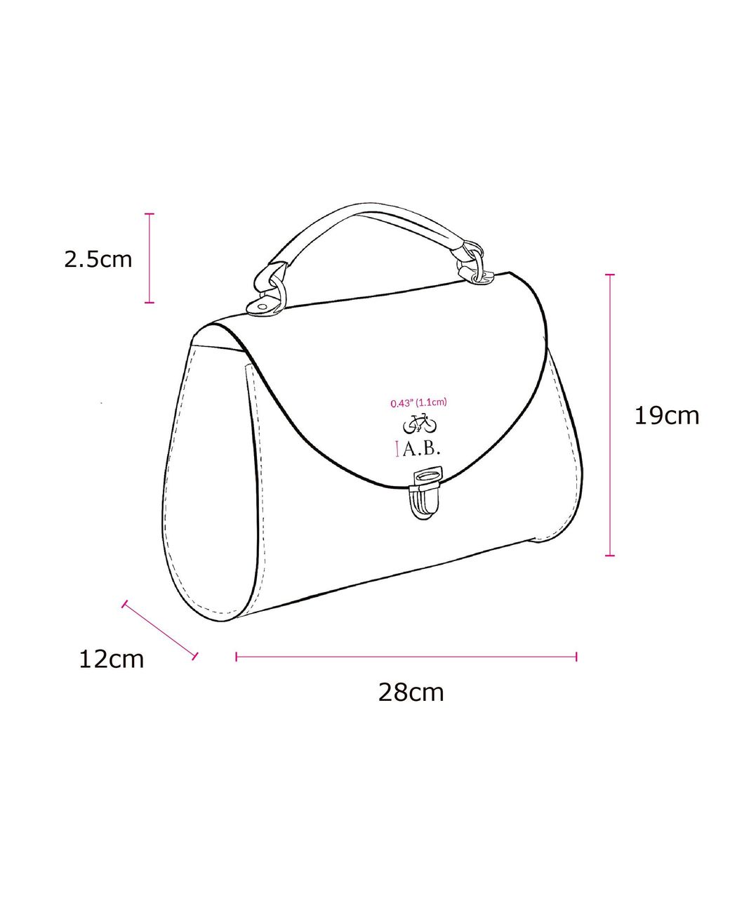 Cambridge Satchel Company Purple The Poppy