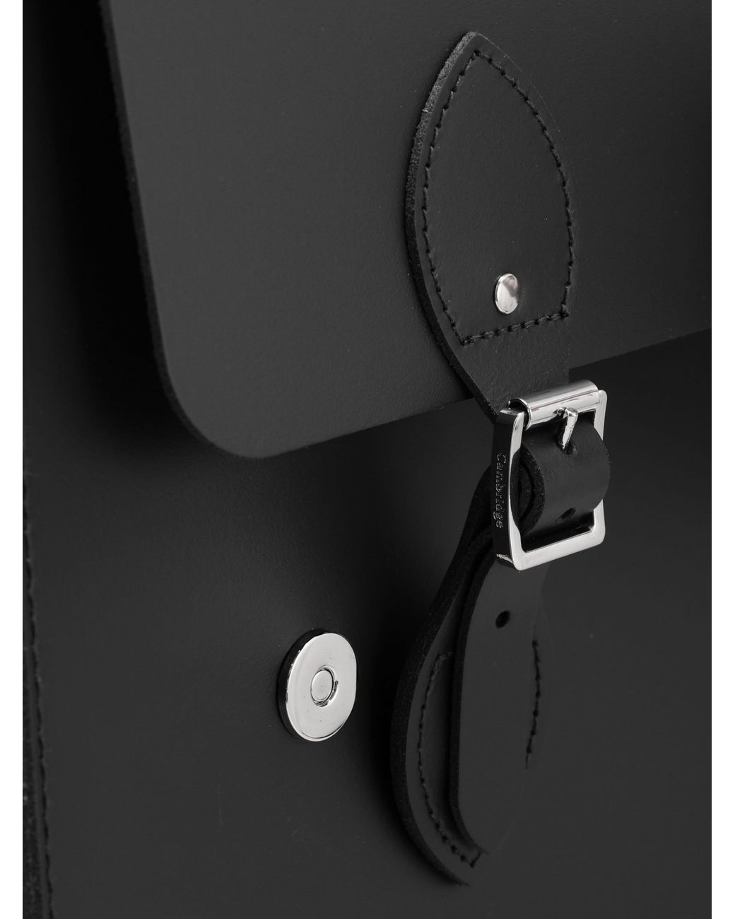Cambridge Satchel Company Black The Flâneur Backpack