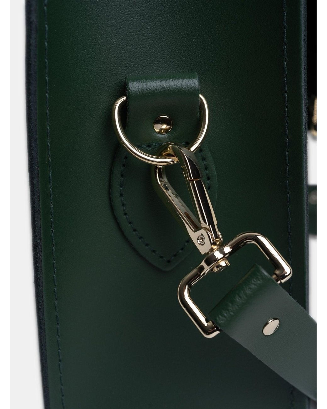 Cambridge Satchel Company Green The 15 Inch Batchel