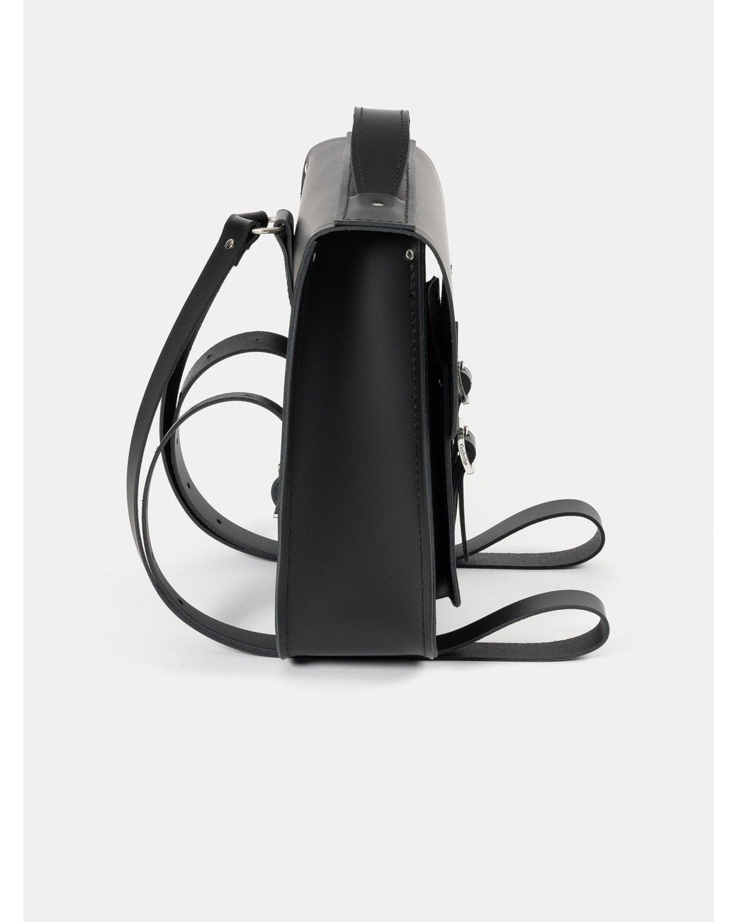 Cambridge Satchel Company Black The Small Portrait Backpack