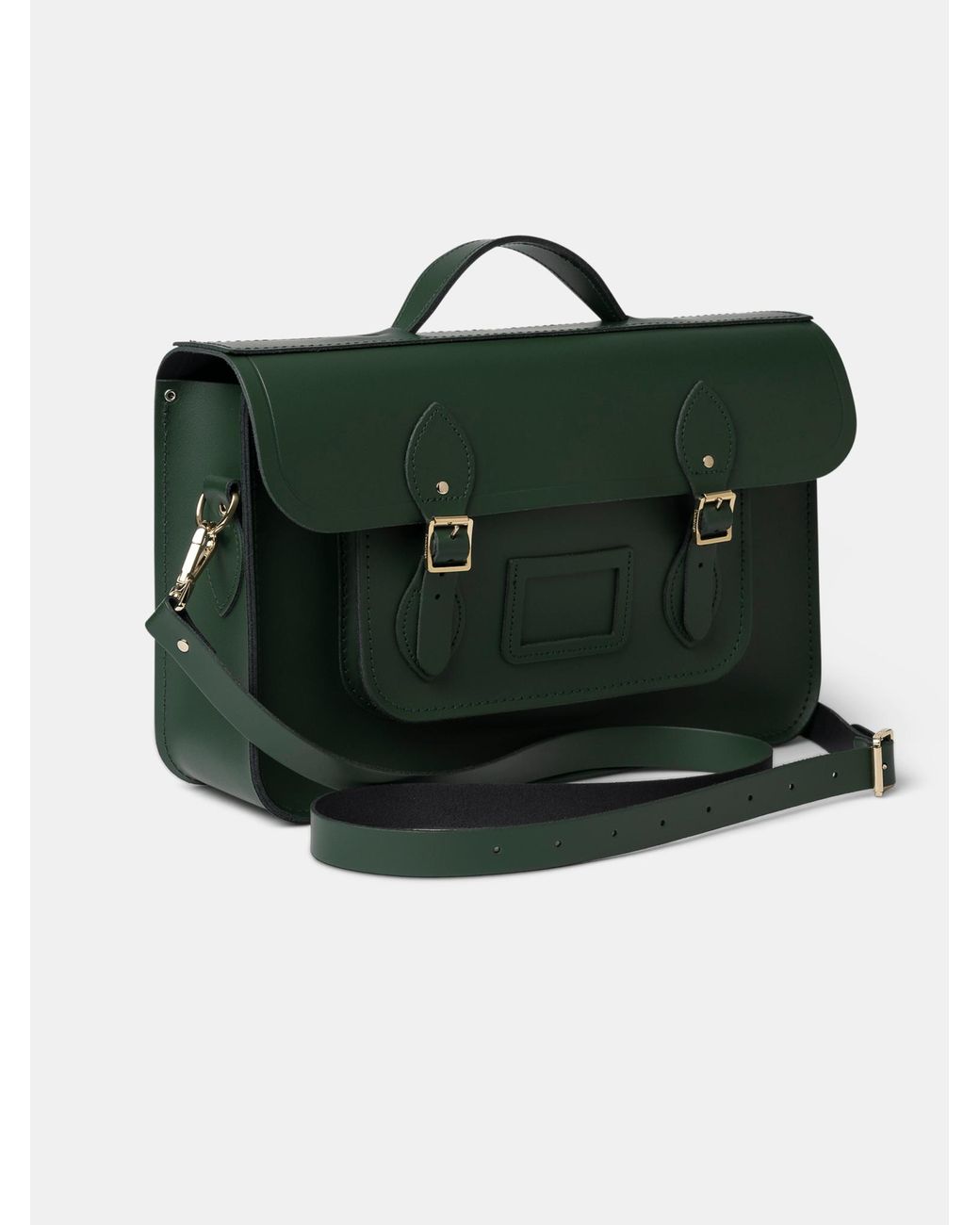 Cambridge Satchel Company Green The 15 Inch Batchel