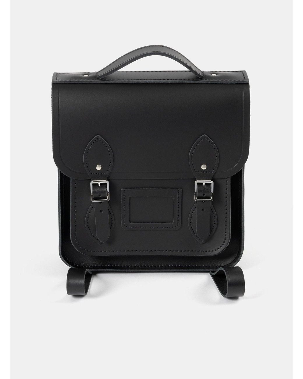 Cambridge Satchel Company Black The Small Portrait Backpack