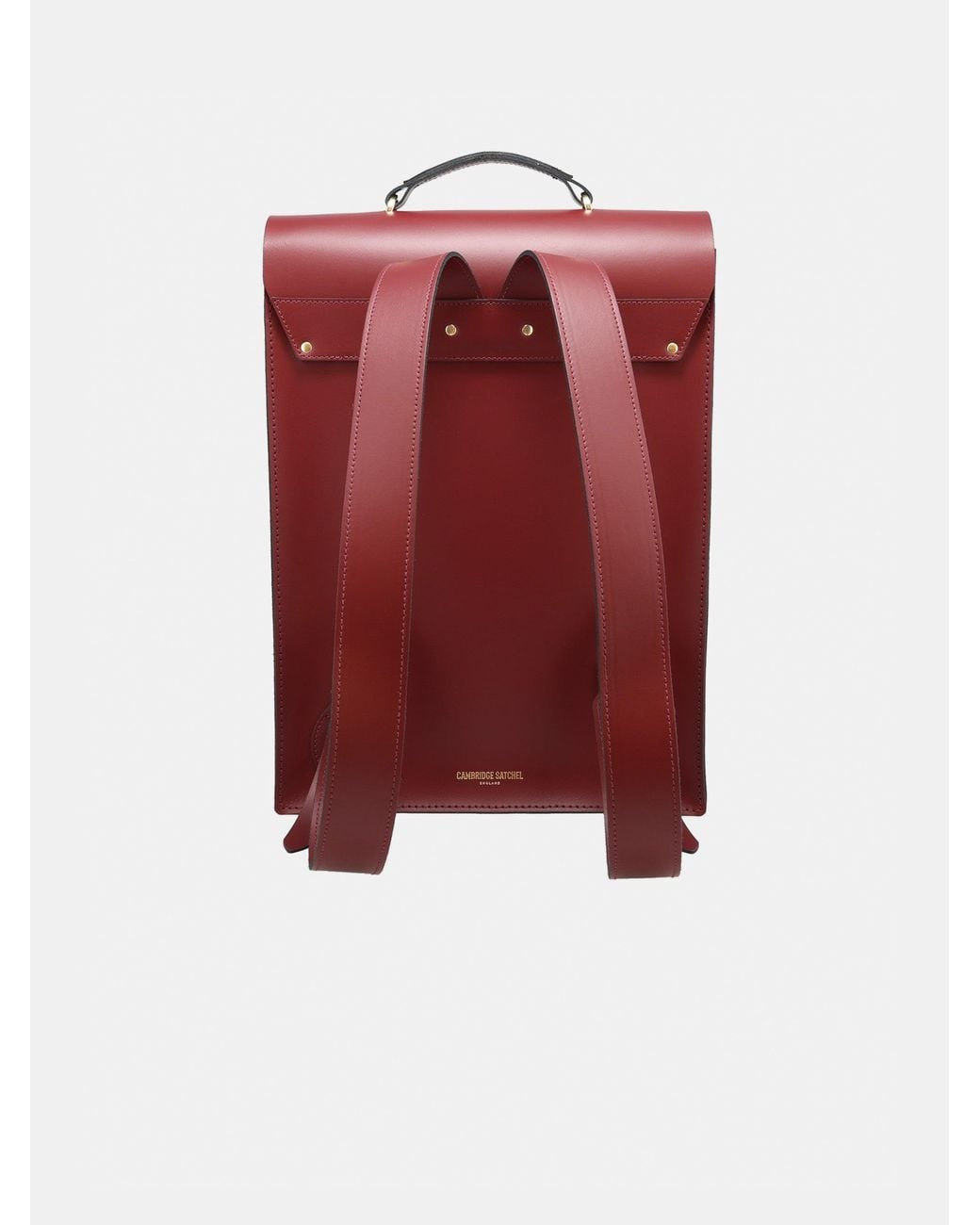 Cambridge Satchel Company Red The Flâneur Backpack