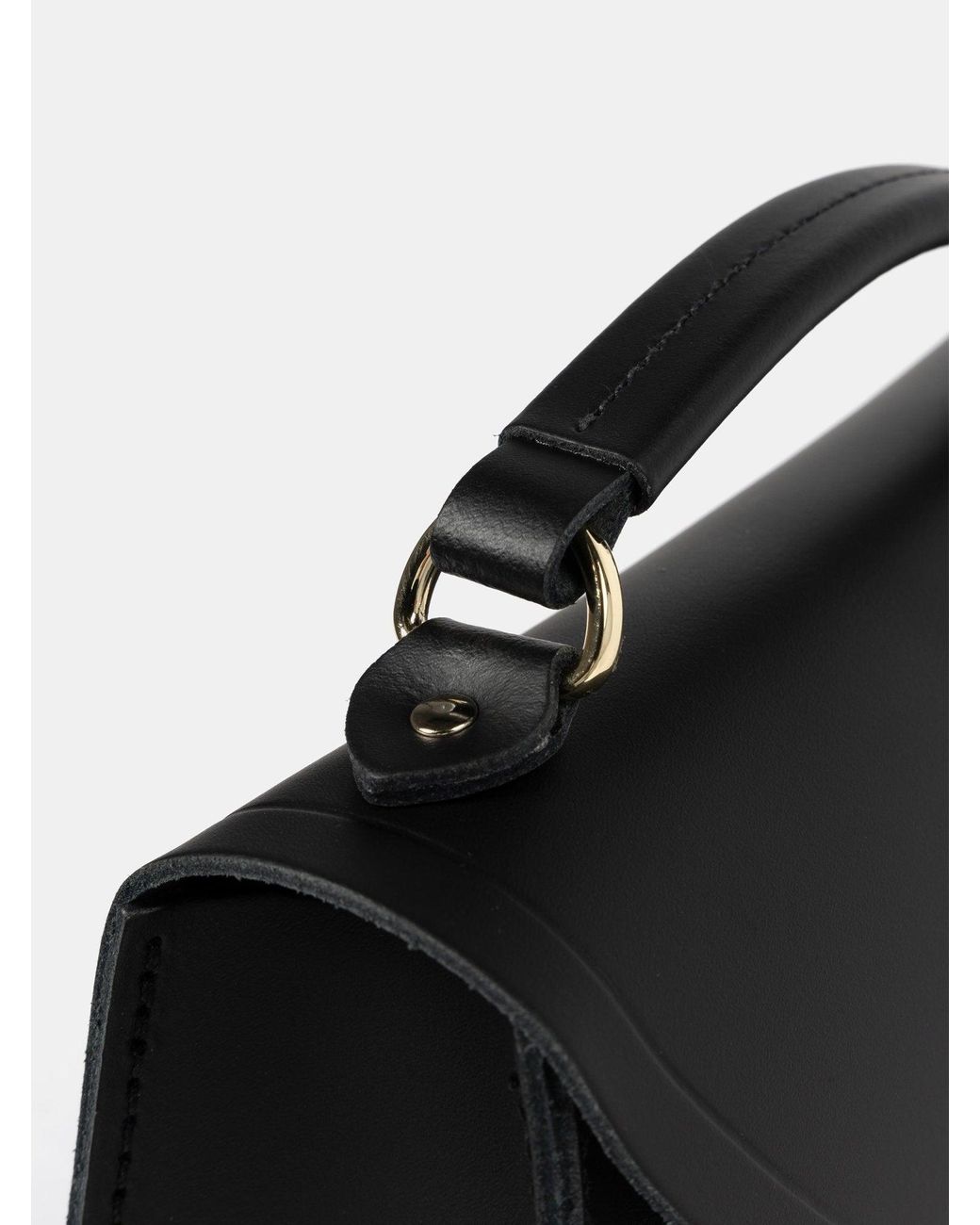 Cambridge Satchel Company Black The Mini Poppy