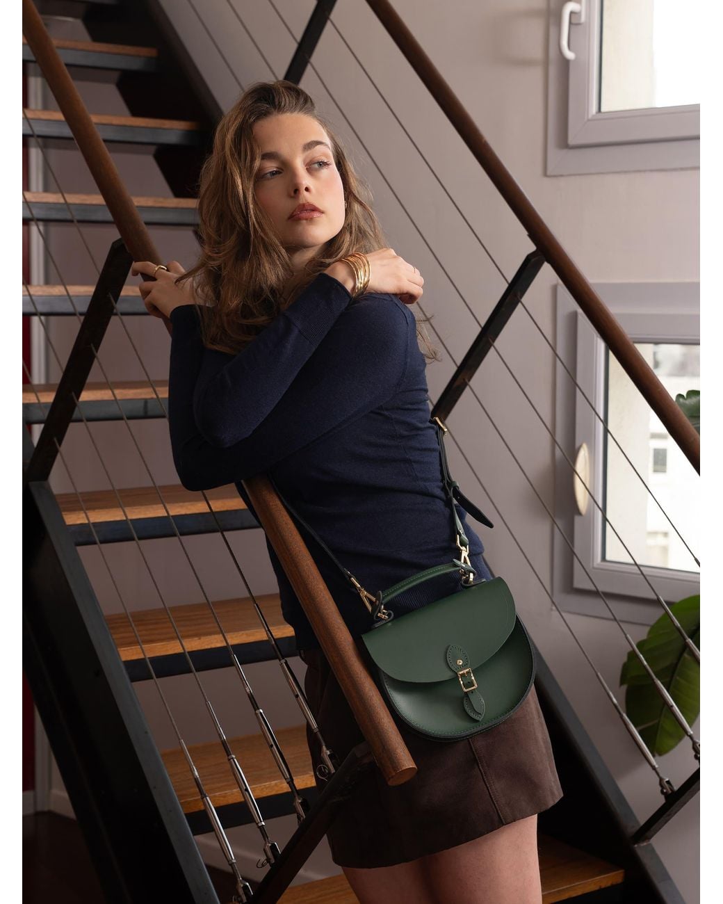 Cambridge Satchel Company Green The Isla
