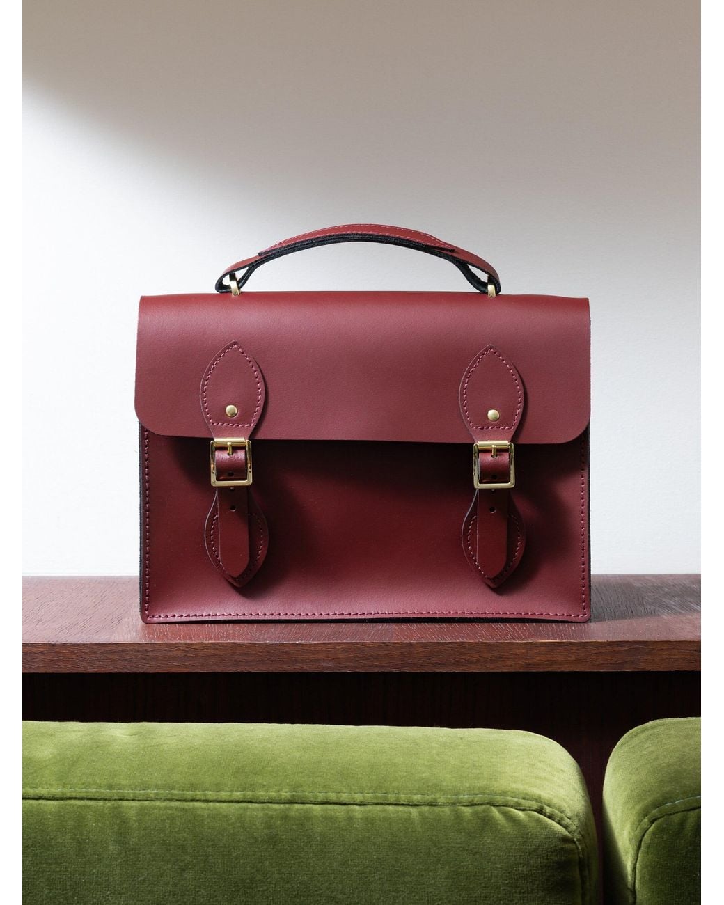 Cambridge Satchel Company Red The Flâneur