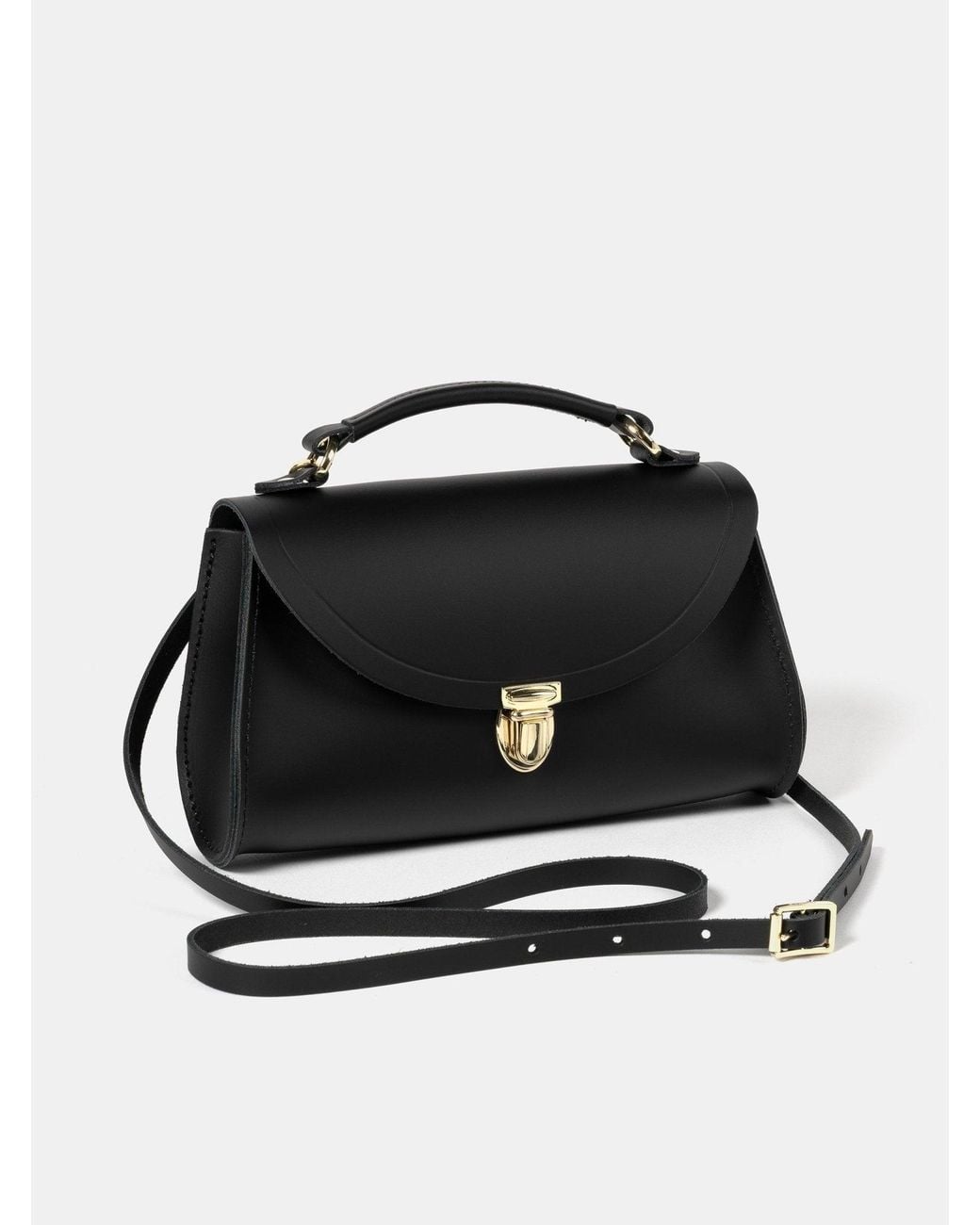 Cambridge Satchel Company Black The Mini Poppy