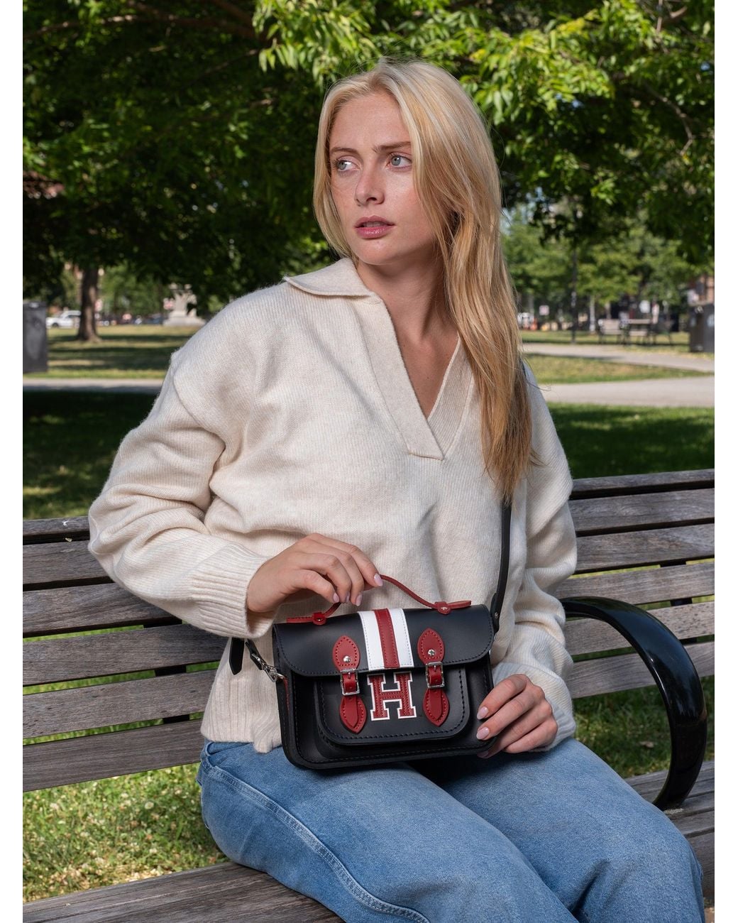 Cambridge Satchel Company Black The Mini