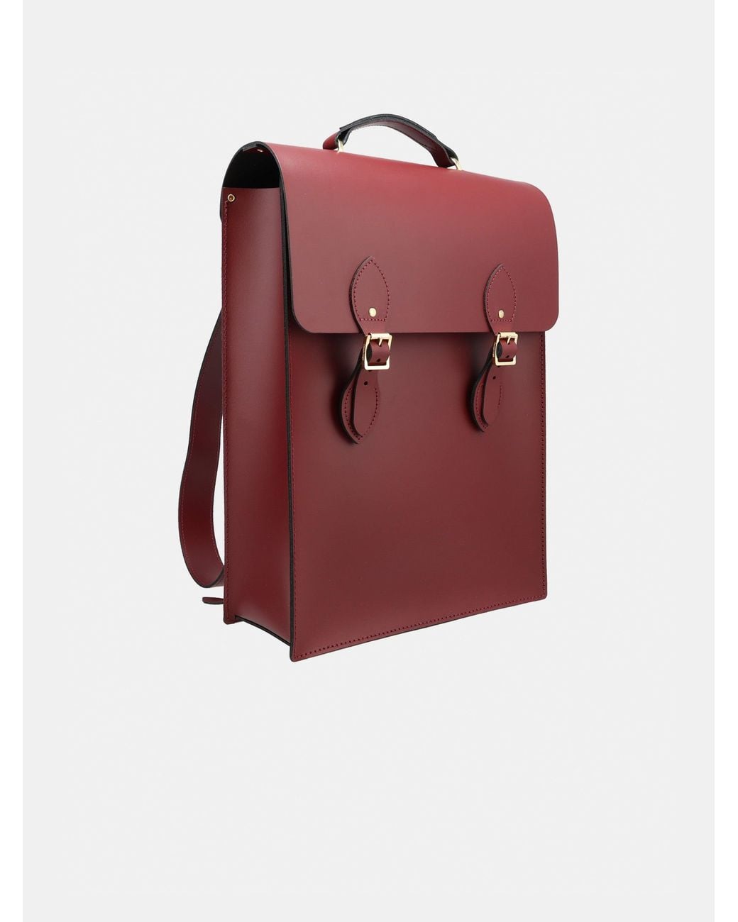 Cambridge Satchel Company Red The Flâneur Backpack