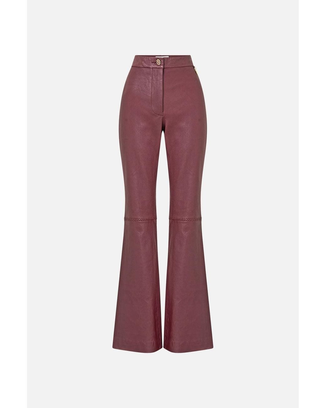 Camilla Tailored Leather Trouser Call Me A Carriage