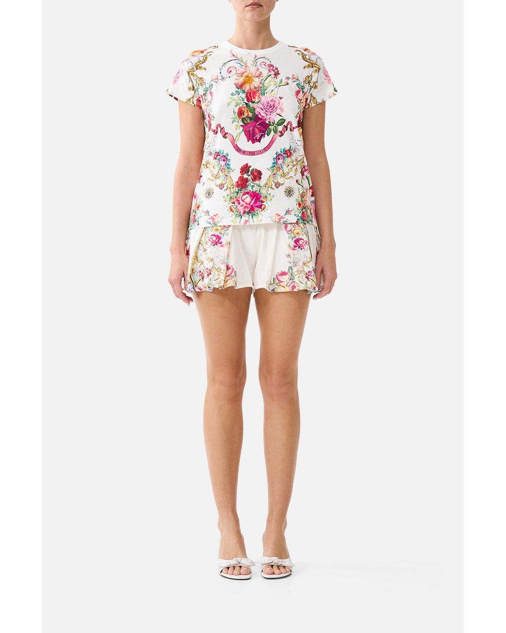 Camilla Red Corset Waist Short Torero Libertine