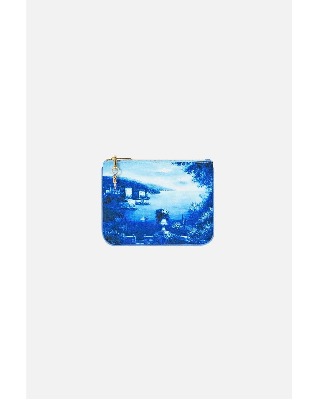 Camilla Blue Coin And Phone Purse Sweet Sacré Bleu