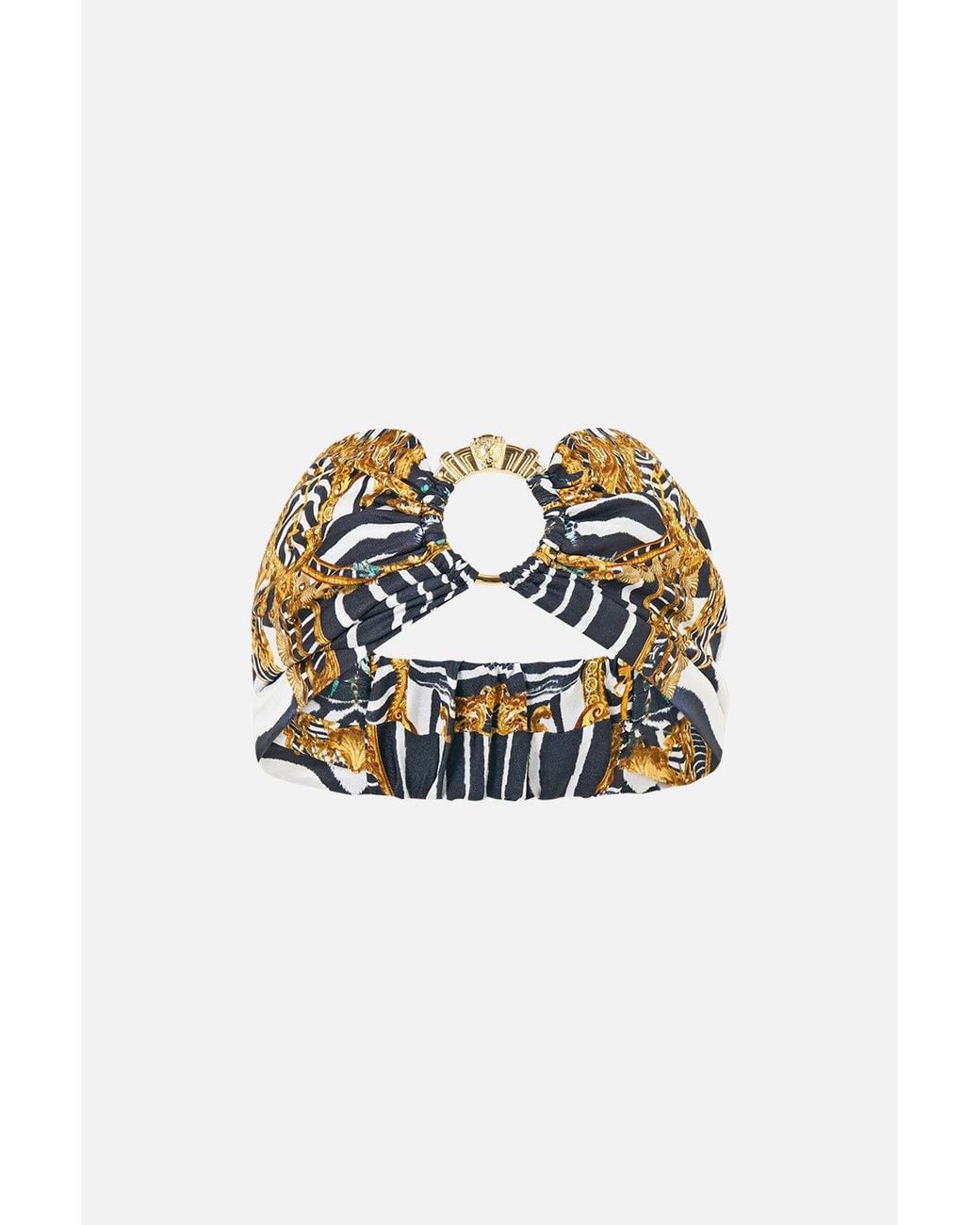 Camilla Black Ring Headband Zig Zag Zoo