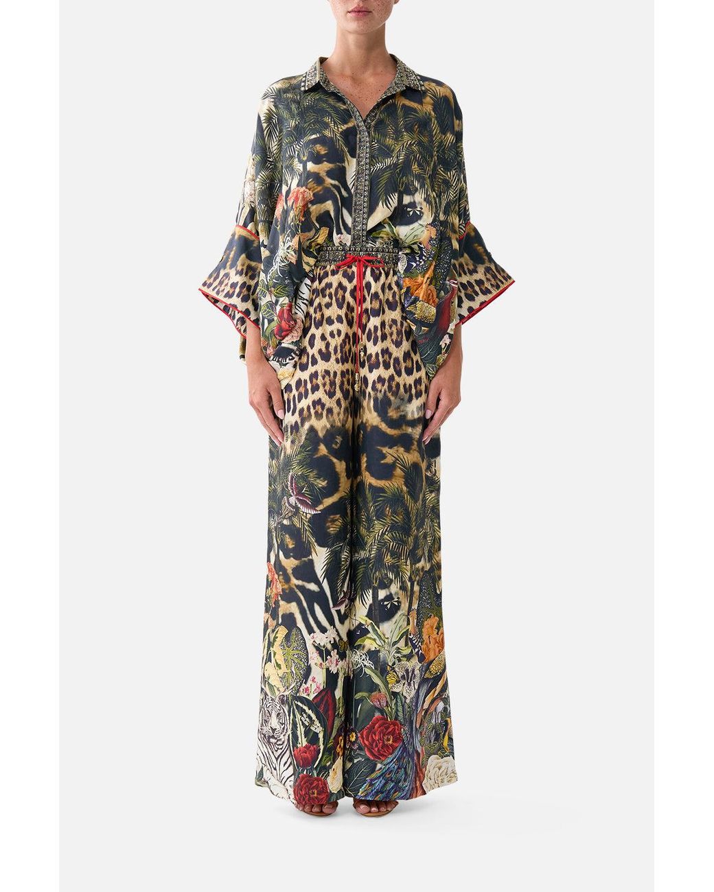 Camilla Brown Lounge Pant Leotigra Land
