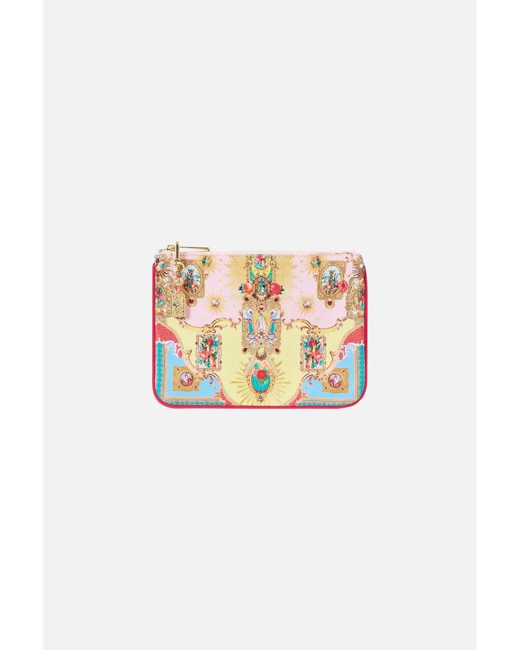 Camilla White Coin And Phone Purse Painted Prayers
